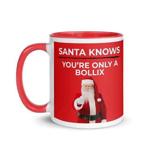 Santa Knows You’re Only a Bollix Mug