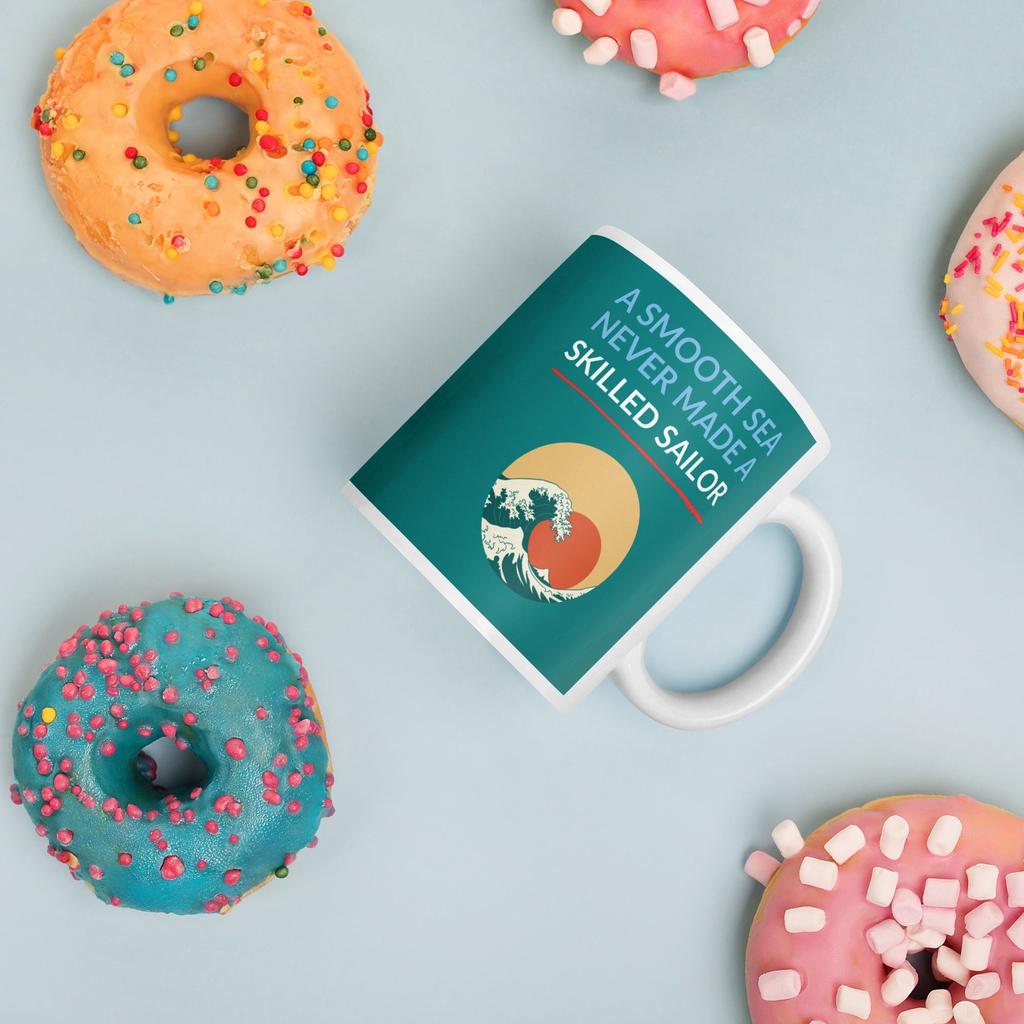 "A Smooth Sea" Mug – For the Rough Days (and Mornings)