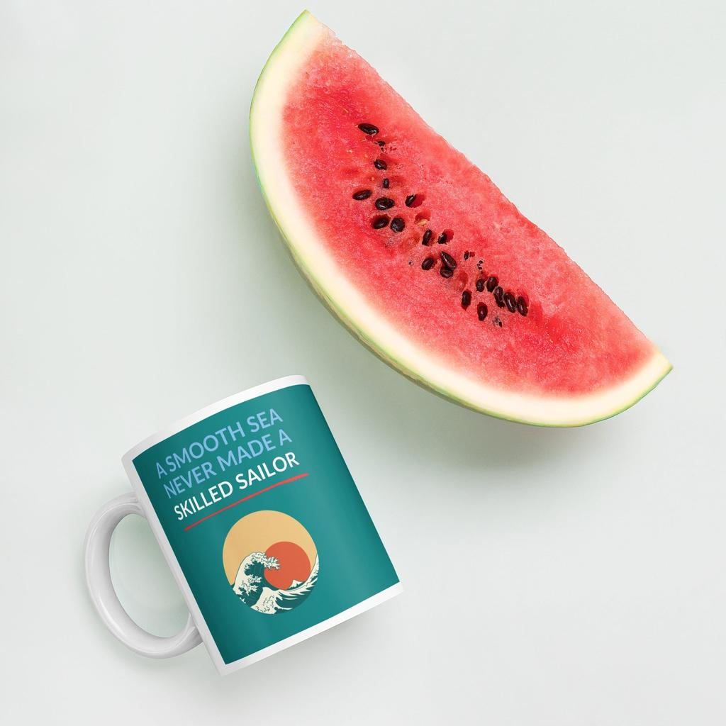 "A Smooth Sea" Mug – For the Rough Days (and Mornings)
