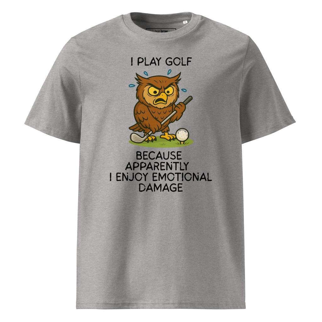 Angry Golfer Organic T-Shirt – For Fairway Meltdowns