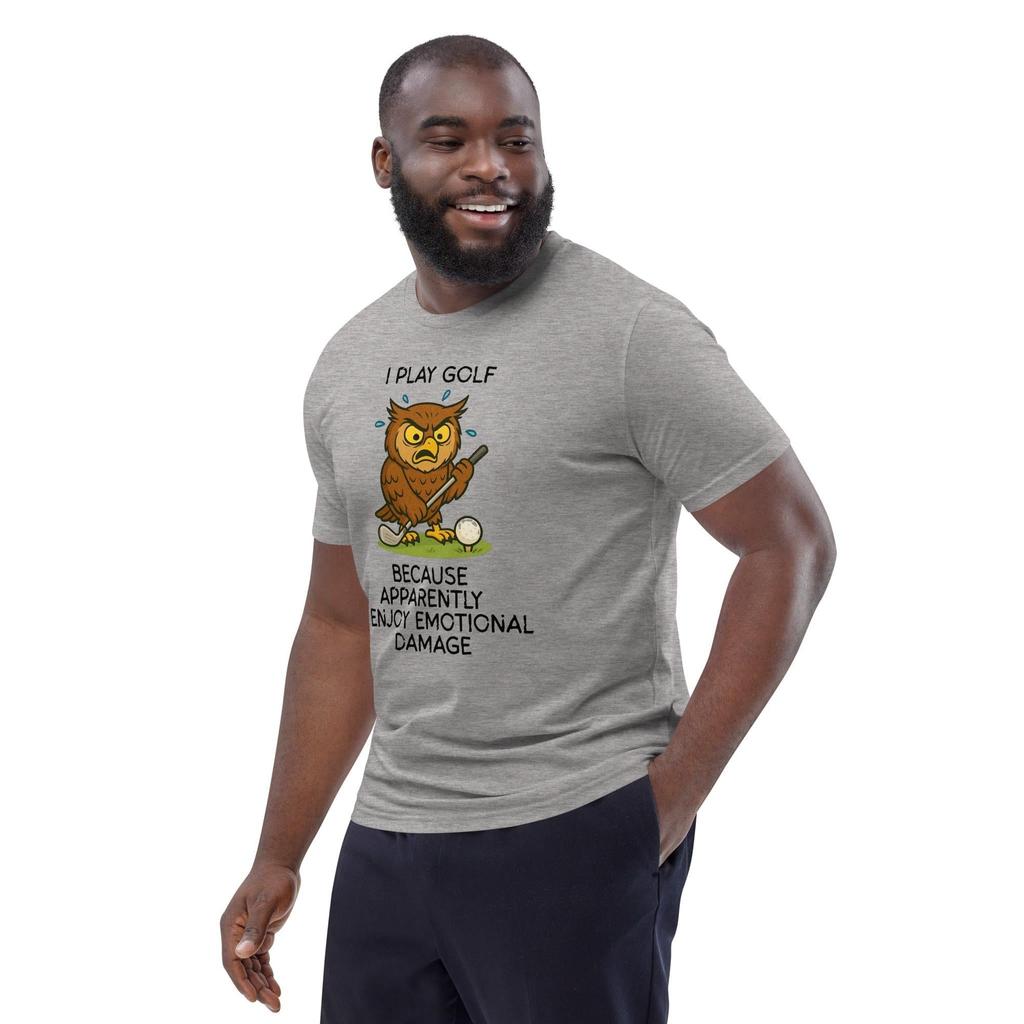Angry Golfer Organic T-Shirt – For Fairway Meltdowns