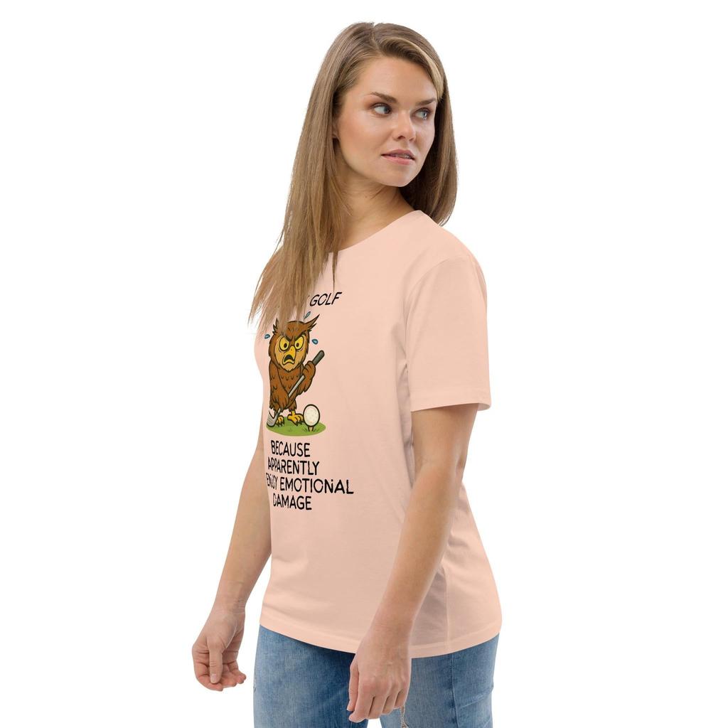 Angry Golfer Organic T-Shirt – For Fairway Meltdowns