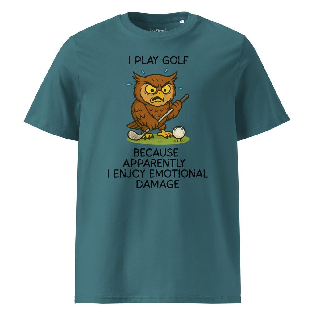 Angry Golfer Organic T-Shirt – For Fairway Meltdowns