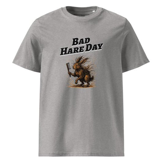 Bad Hare Day – Organic Punny T-Shirt