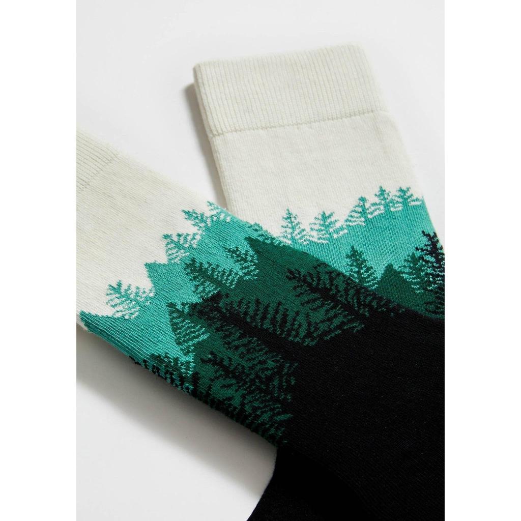 BeForest Black - 100% Organic Cotton Socks