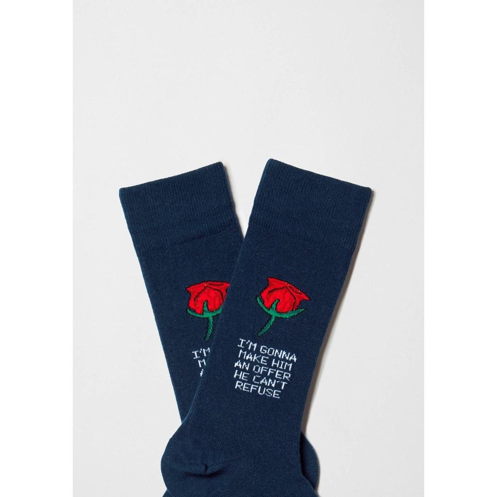 BeTheGodfather Rose - 100% Organic Cotton Socks