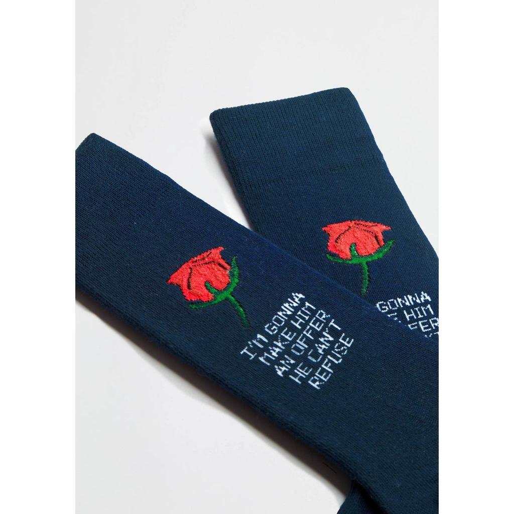 BeTheGodfather Rose - 100% Organic Cotton Socks