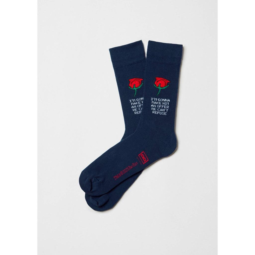 BeTheGodfather Rose - 100% Organic Cotton Socks
