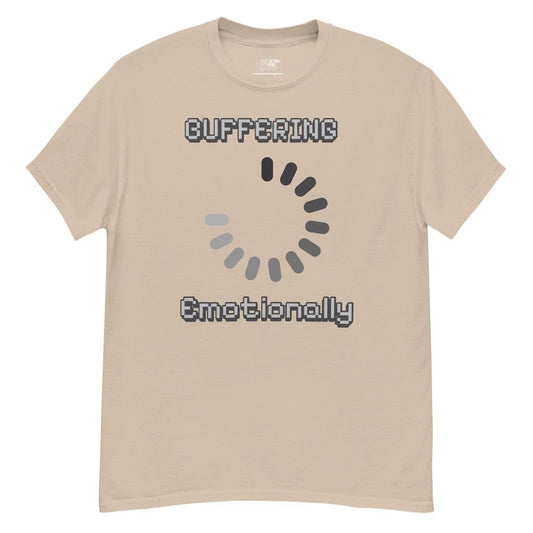 Buffering… Emotionally - Retro Pixel T-Shirt
