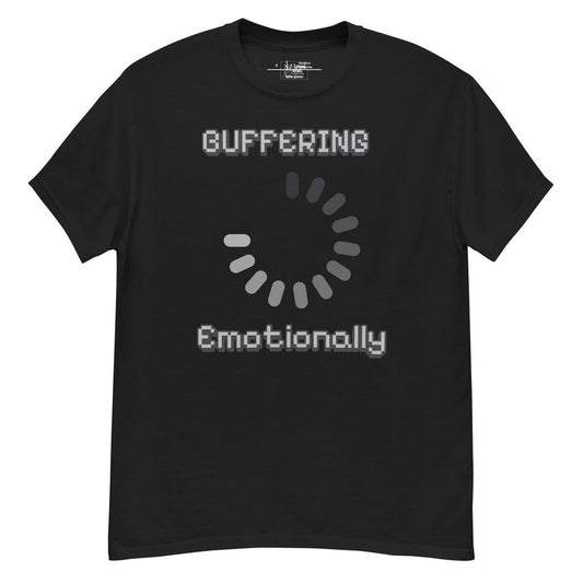 Buffering… Emotionally - Retro Pixel T-Shirt