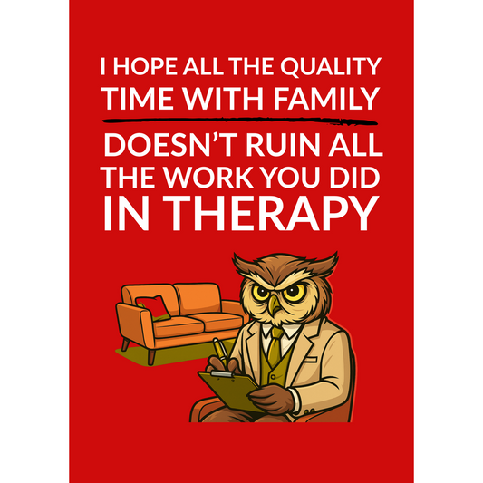 Family Therapy - (Christmas Card)