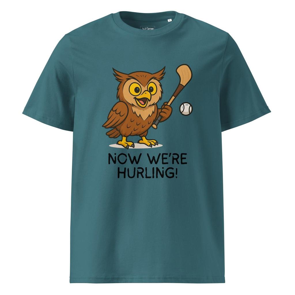 Hurling Hero (In My Head) Owl T-Shirt