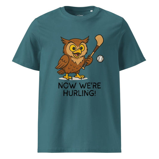 Hurling Hero (In My Head) Owl T-Shirt