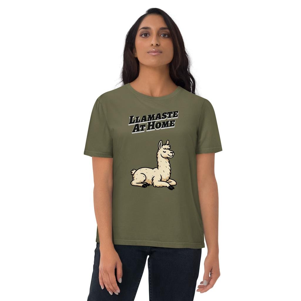 Llamaste at Home – Organic Punny T-Shirt