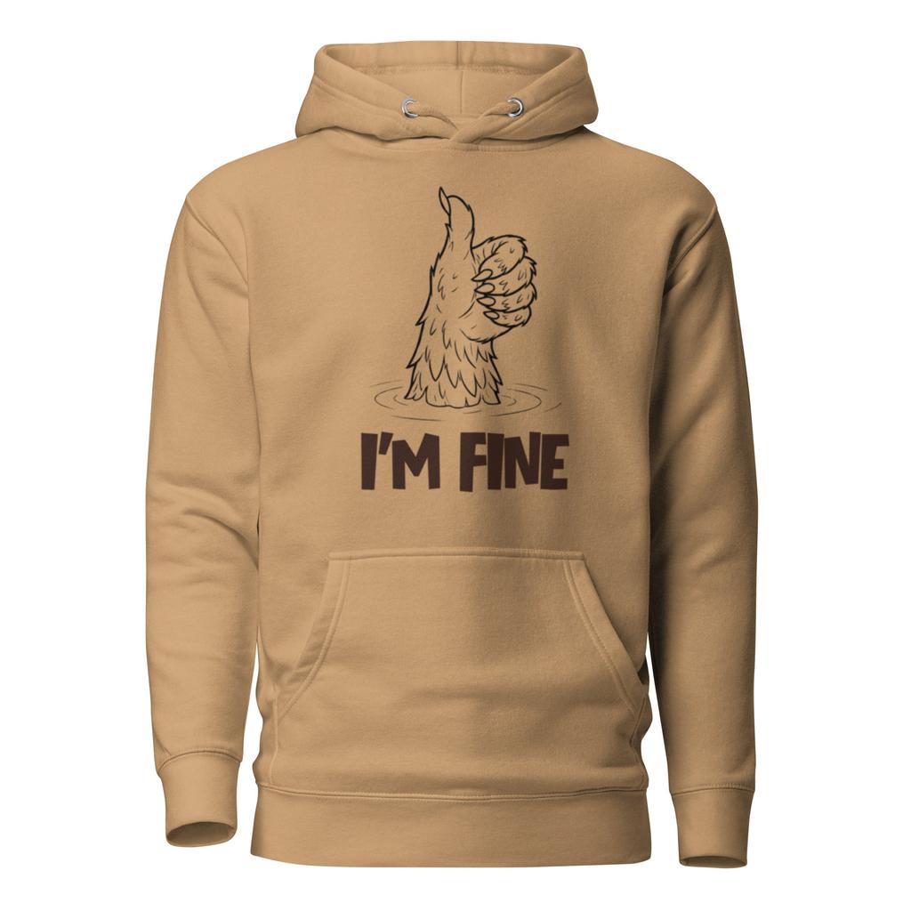 No, Really, I’m Grand – “I’m Fine” Monster Hoodie