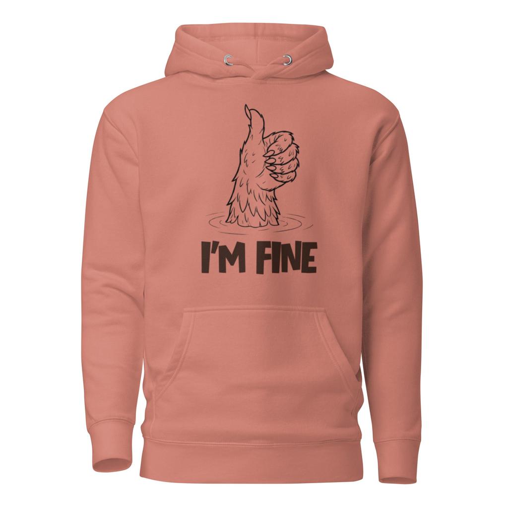 No, Really, I’m Grand – “I’m Fine” Monster Hoodie