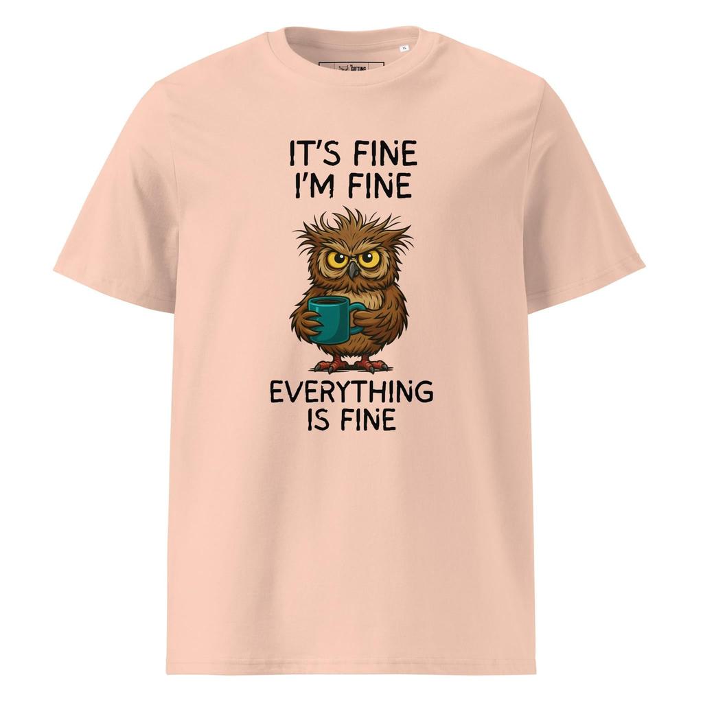 Over Caffeinated Owl - T-Shirt For Caffeine Gremlins