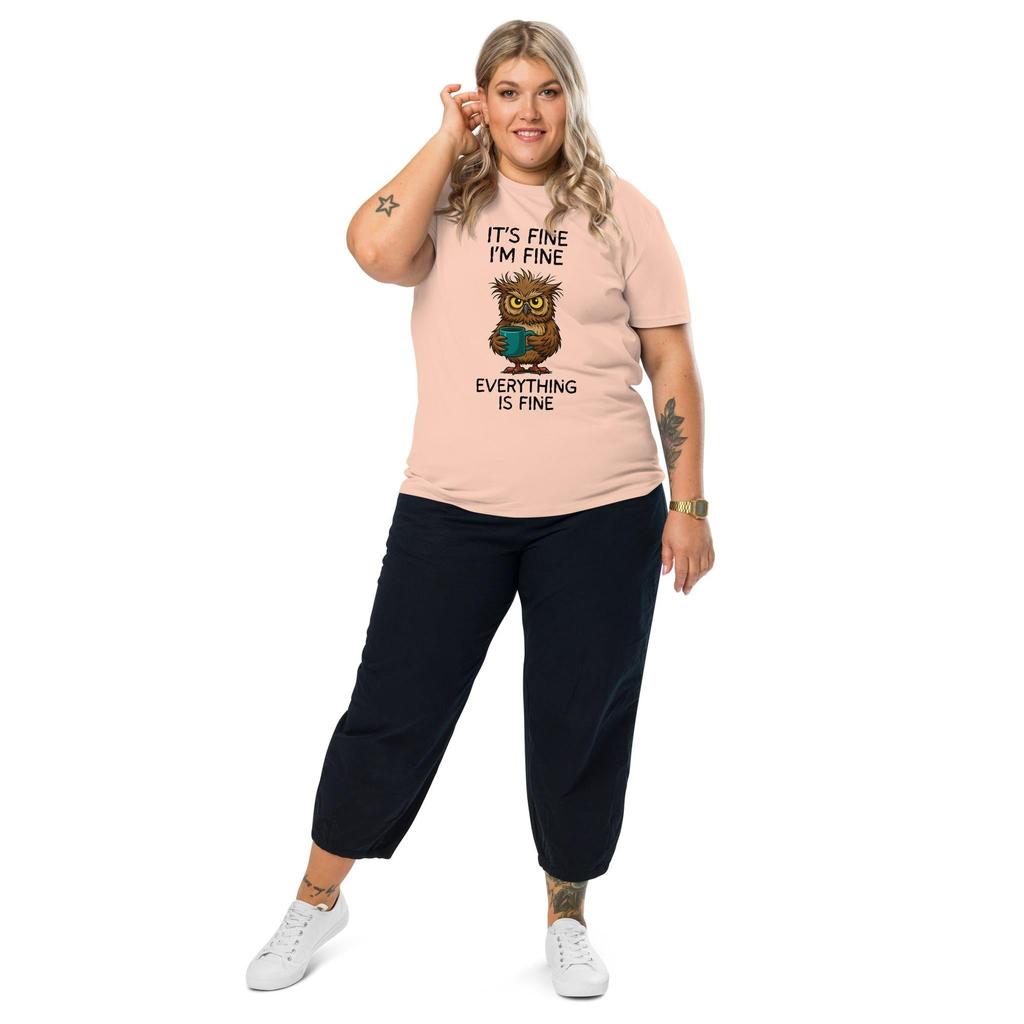 Over Caffeinated Owl - T-Shirt For Caffeine Gremlins