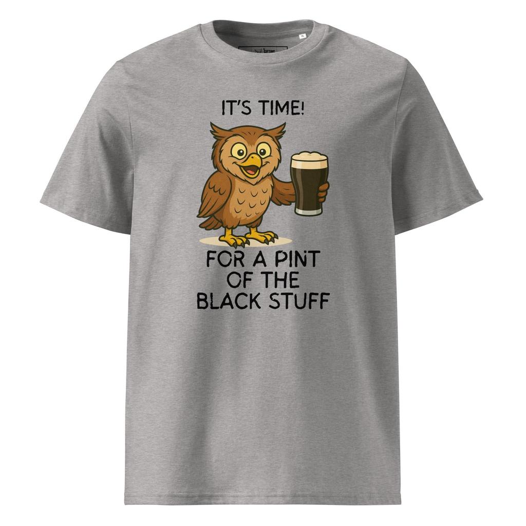 Pint-Sized Gobshite Owl Organic T-Shirt