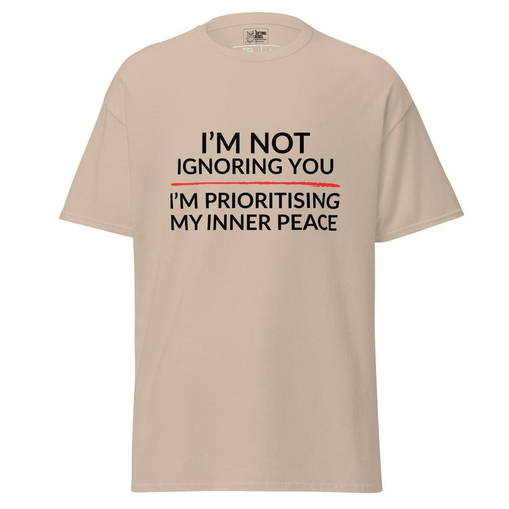 Prioritising Inner Peace – Classic Rebel Tee