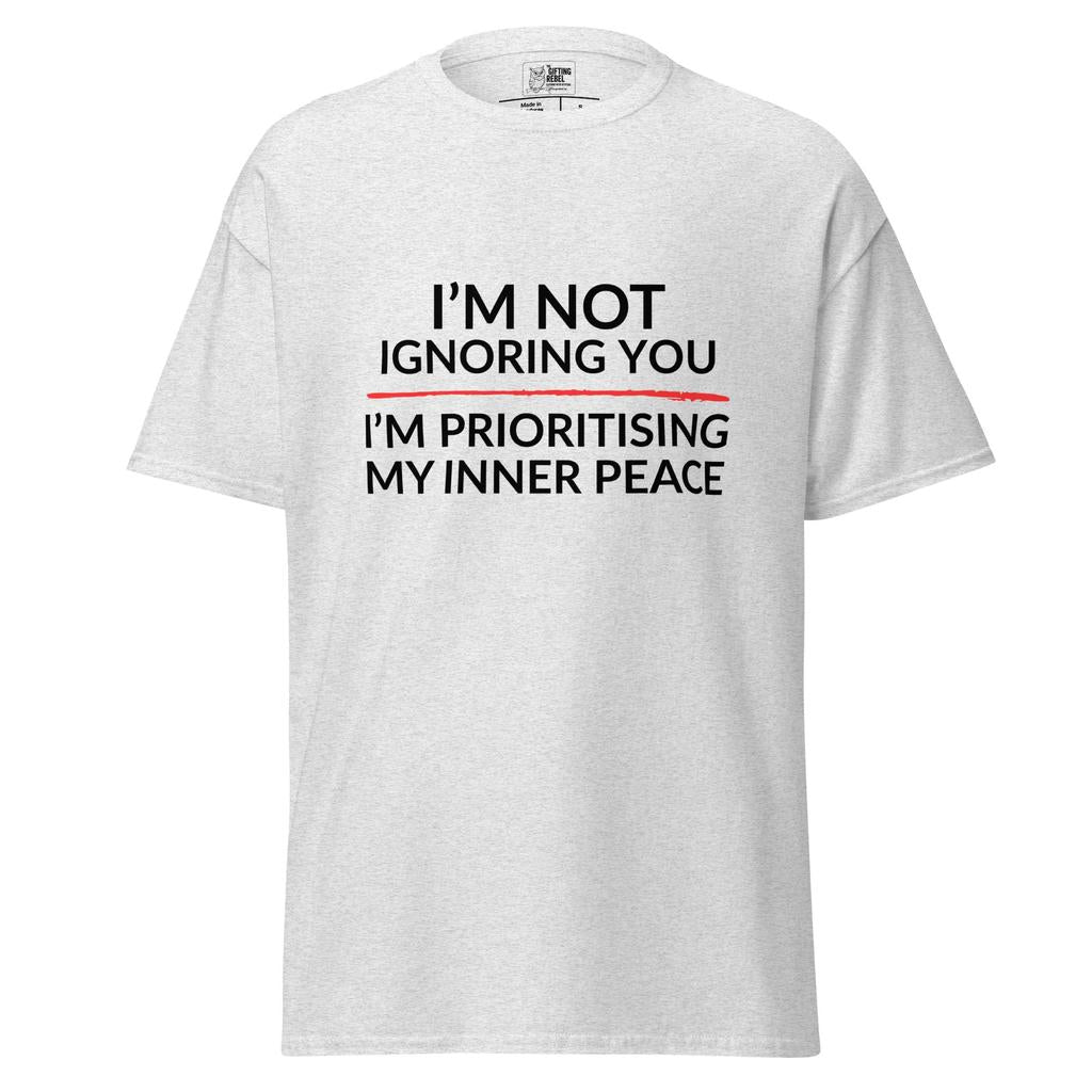 Prioritising Inner Peace – Classic Rebel Tee