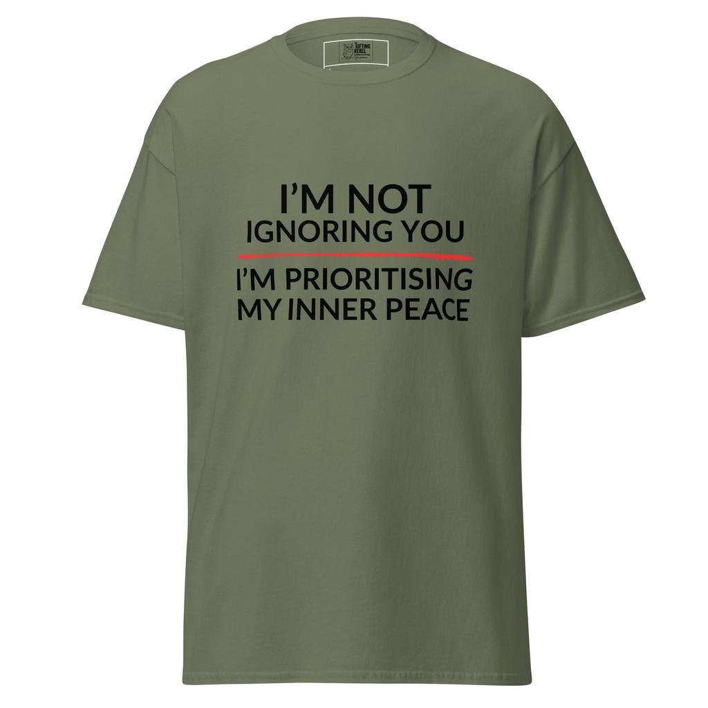 Prioritising Inner Peace – Classic Rebel Tee