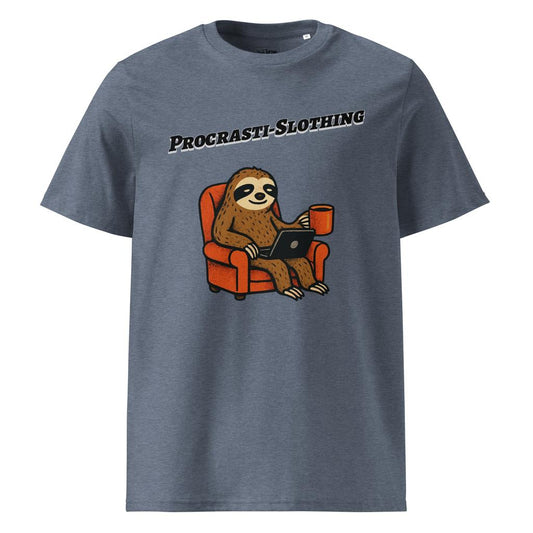 Procrasti-Slothing – Organic Punny T-Shirt