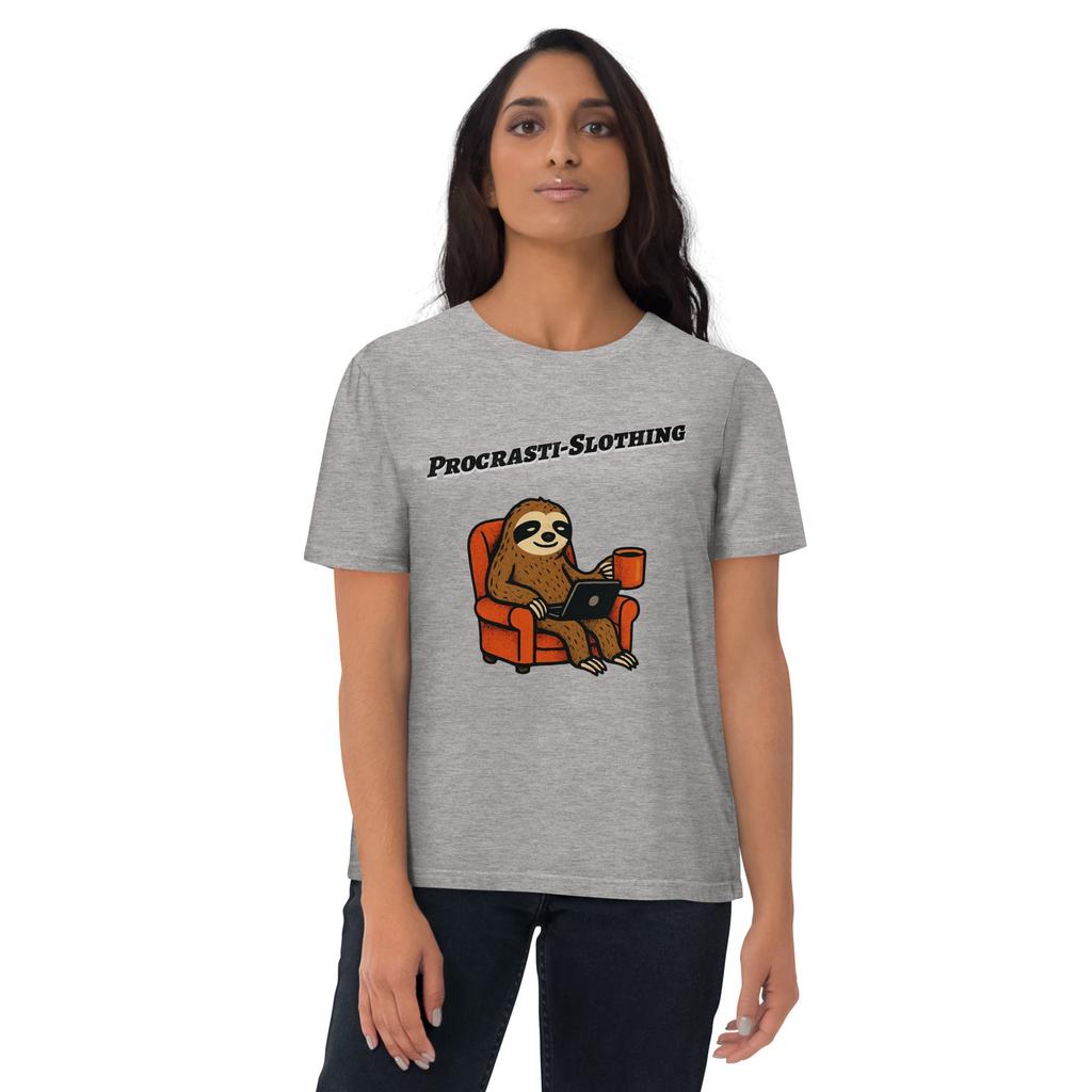 Procrasti-Slothing – Organic Punny T-Shirt