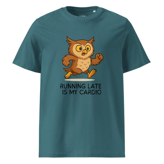 Running Late...Cardio Owl - T-Shirt