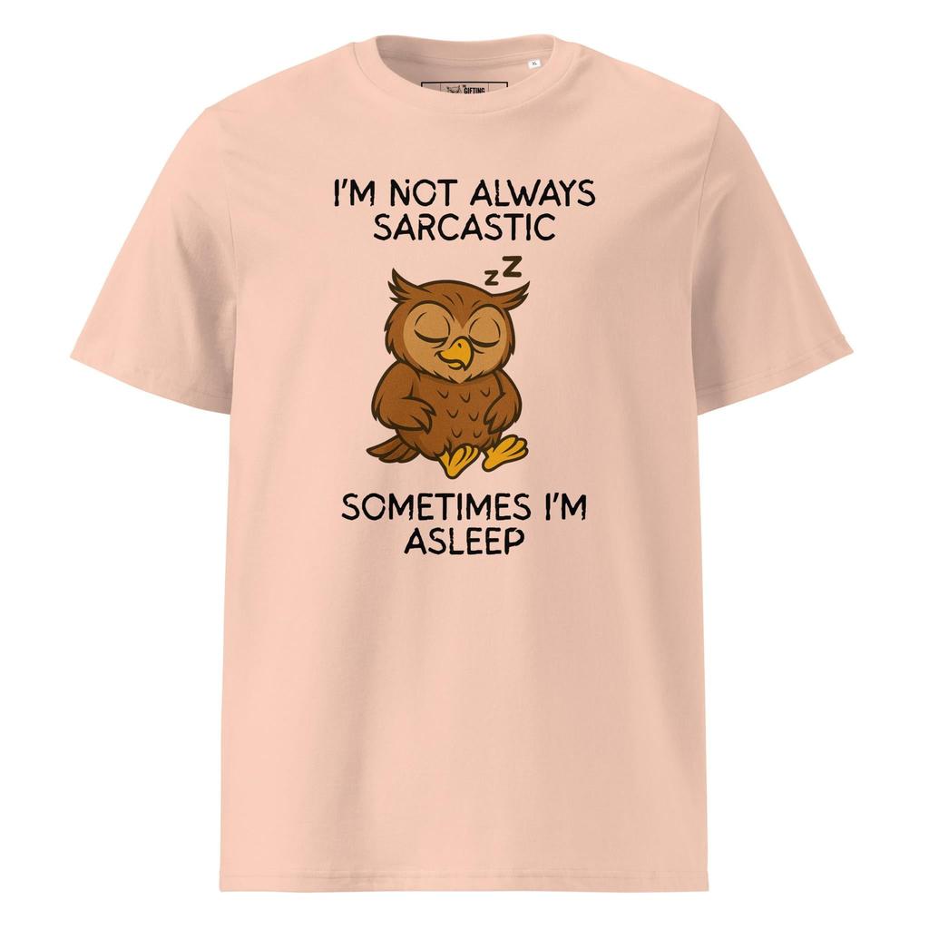 Sarcasm Professional Napping Owl T-Shirt