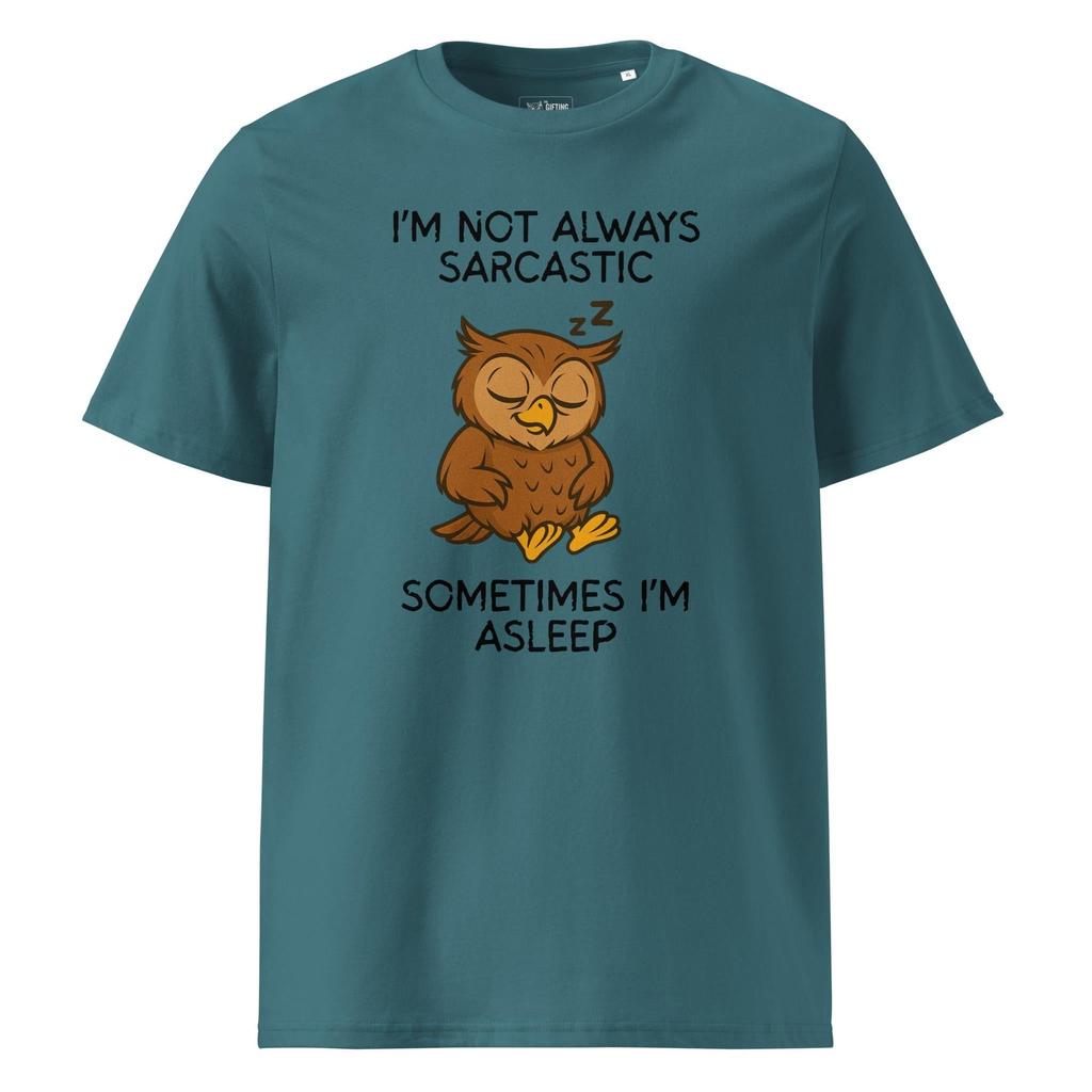 Sarcasm Professional Napping Owl T-Shirt