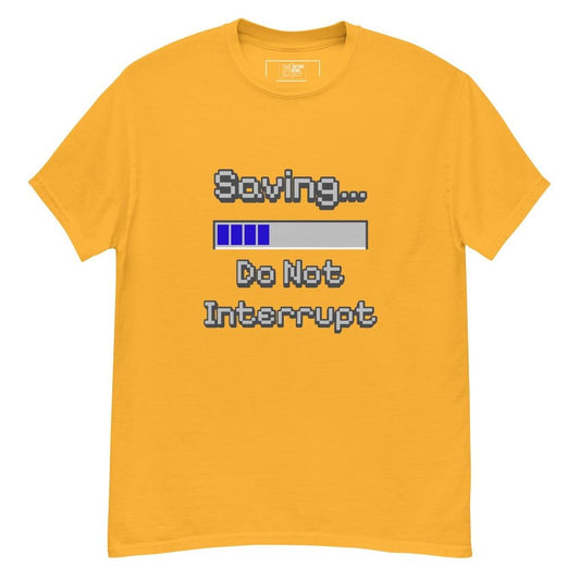 Saving… Do Not Interrupt - Retro Pixel T-Shirt