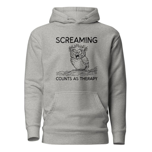 Screaming Counts as Therapy - Hoodie