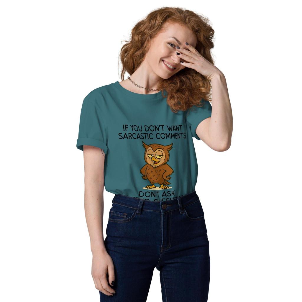 The “I Told You So” Owl - Organic T-Shirt