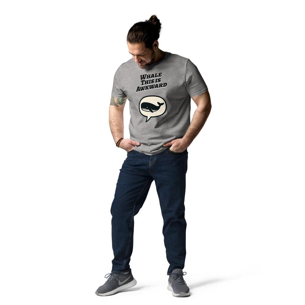 Whale This Is Awkward – Organic Punny T-Shirt