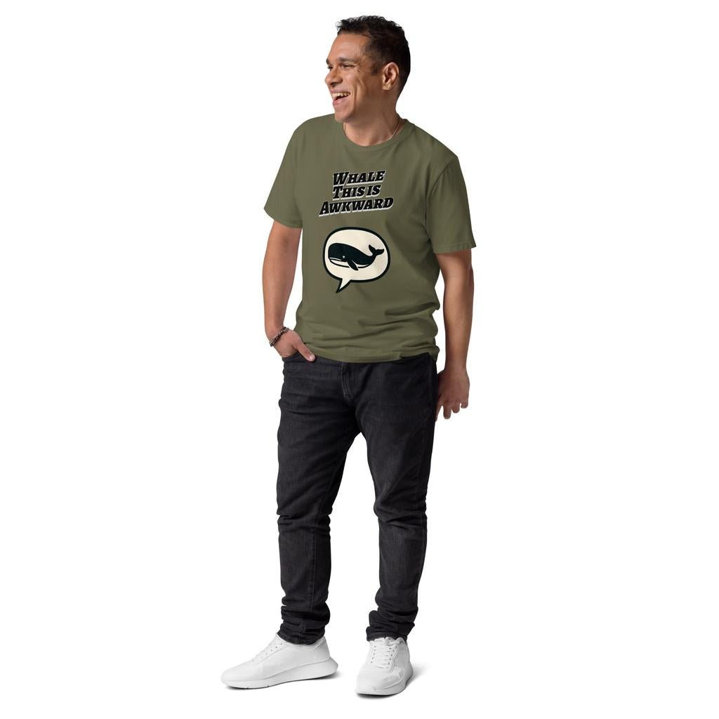 Whale This Is Awkward – Organic Punny T-Shirt