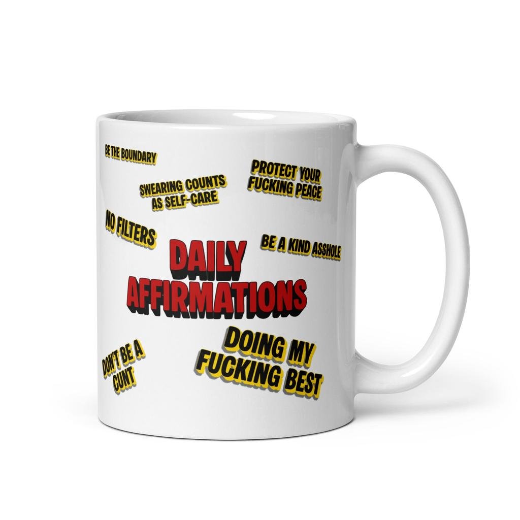 Daily Sweary Affirmations Mug - The Gifting Rebel
